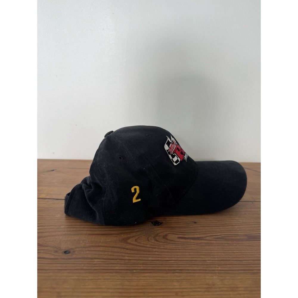 Yupoong Pattison Motorsports Racing Hat Black Adjustable Baseball Cap 51 2 Logo - Picture 3 of 4